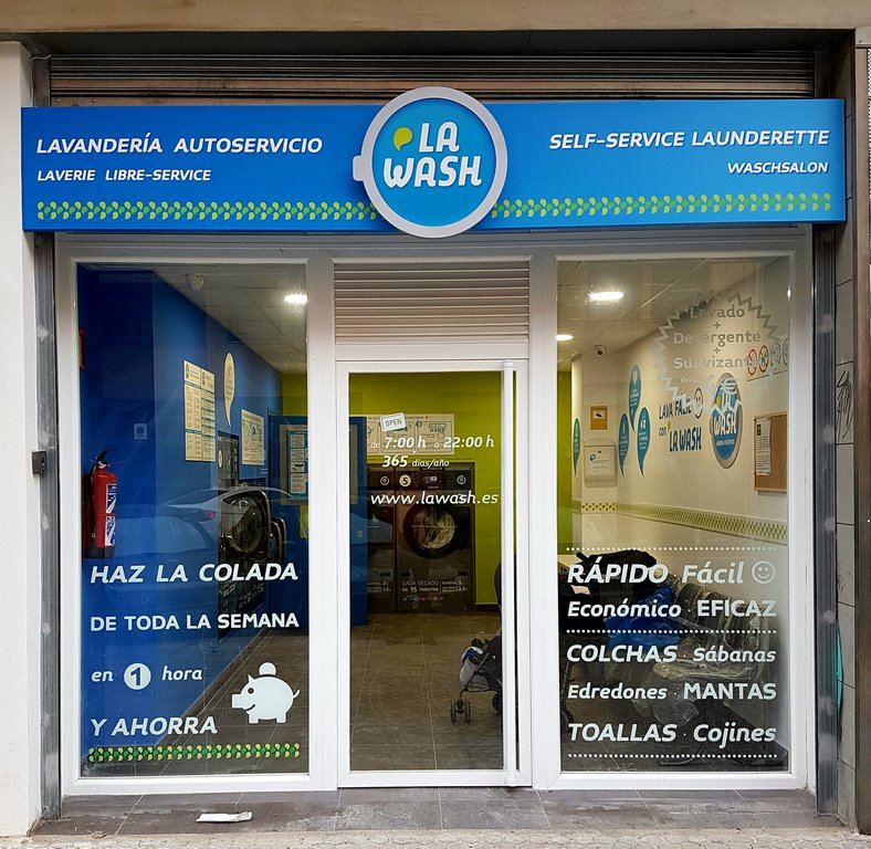 Lavanderías autoservicio La Wash Sevilla