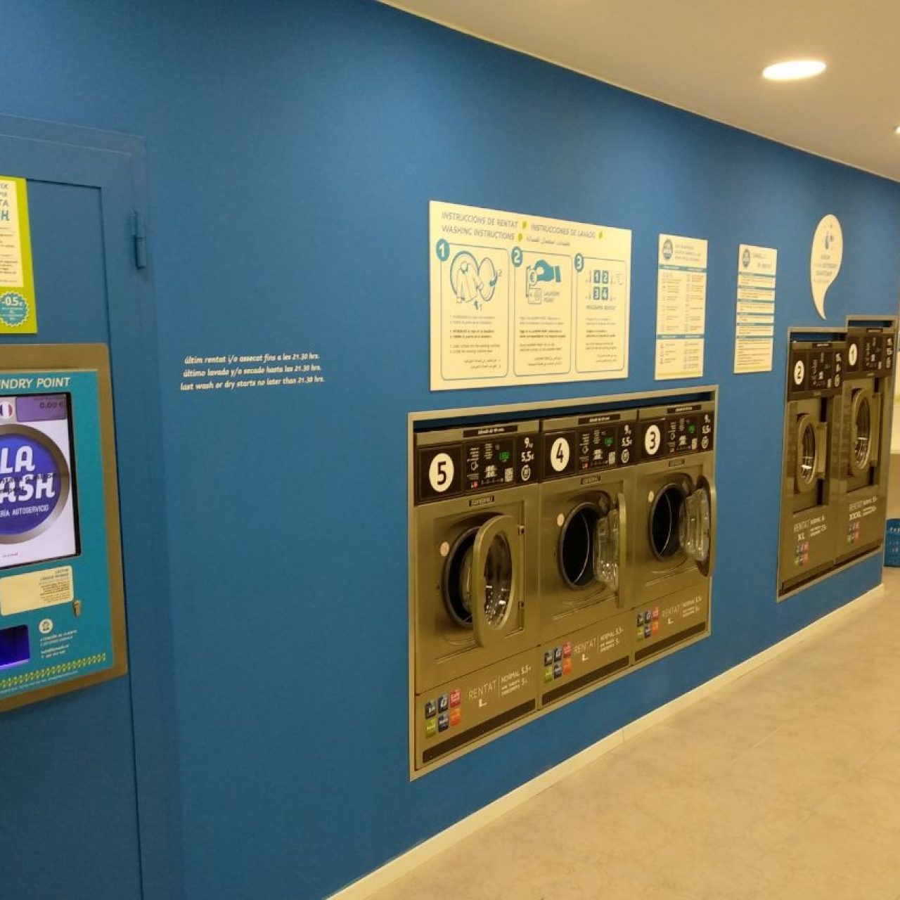 Las lavanderías autoservicio continúan abiertas durante el estado de alarma