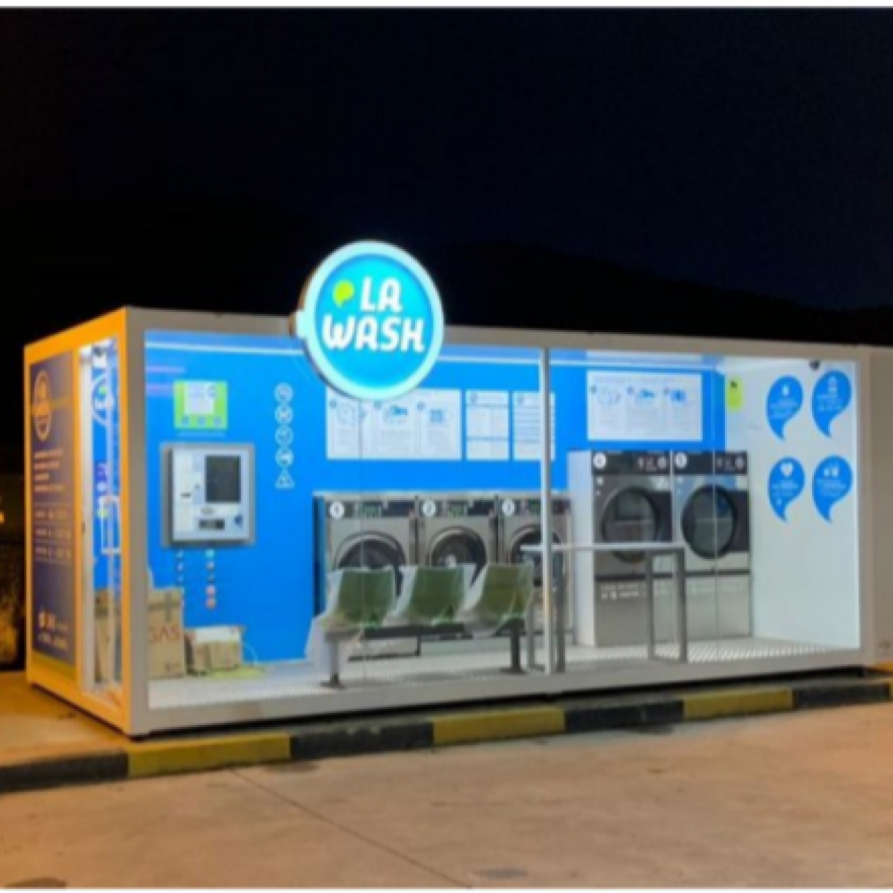 Bugaderies autoservei La Wash a benzineres, líders en innovació