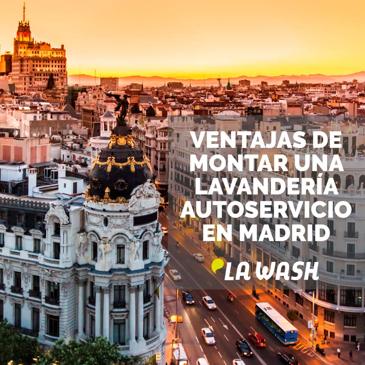 Ventajas de montar una lavandería autoservicio La Wash en Madrid